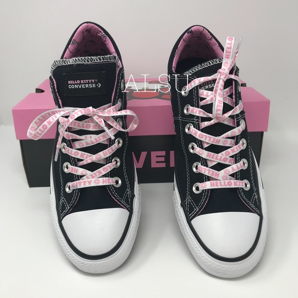 Converse & Hello Kitty Ctas Madison OX Black W - Picture 2 of 8
